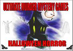 Halloween Horror, Murder Mystery Party Download Kit