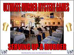 Serving up a Murder, Murder Mystery Download Kit