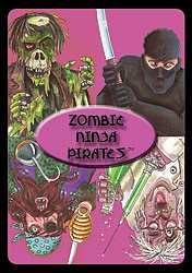 Zombie Ninja Pirates card game
